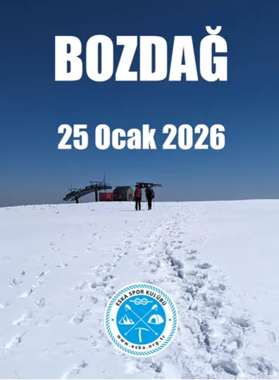 25 Ocak 2026 Bozdağ Tırmanışı