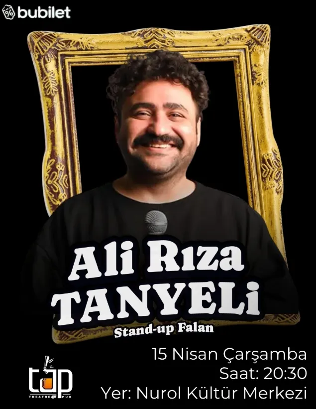 Ali Rıza Tanyeli "Stand-up Falan" Gösterisiyle Nurol Kültür Merkezi’nde! 🎭✨